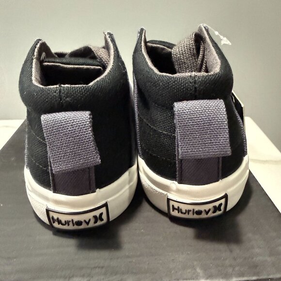 Hurley Boy\'s Little & Big Kid Roddy Sneakers Black/Gray Size 13 NEW